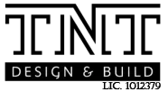 TNT Design & Build logo